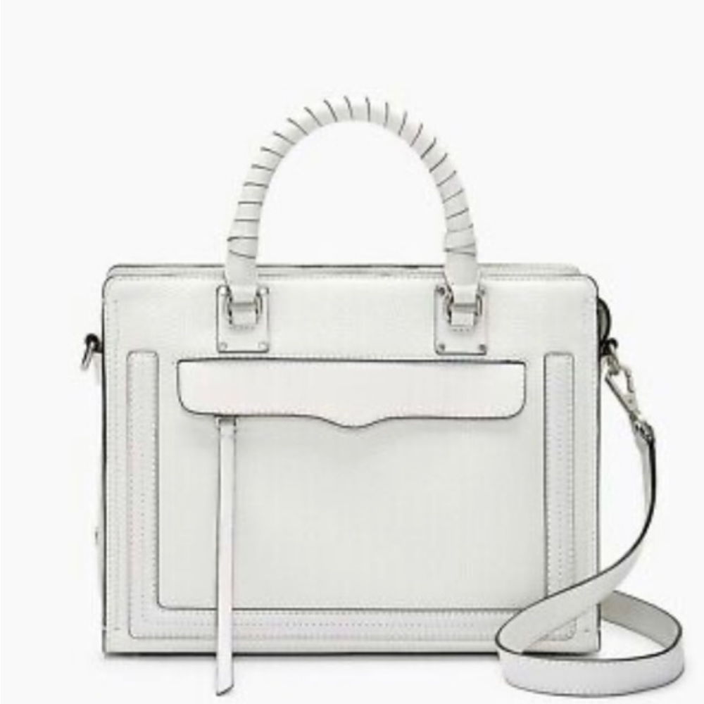 REBECCA MINKOFF SATCHEL CROSSBODY HANDBAG EUC
